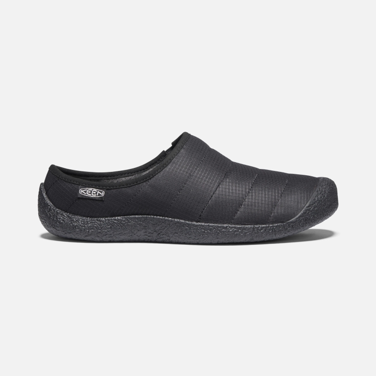 Keen Howser Slide Shoes - Men's Black Footwear